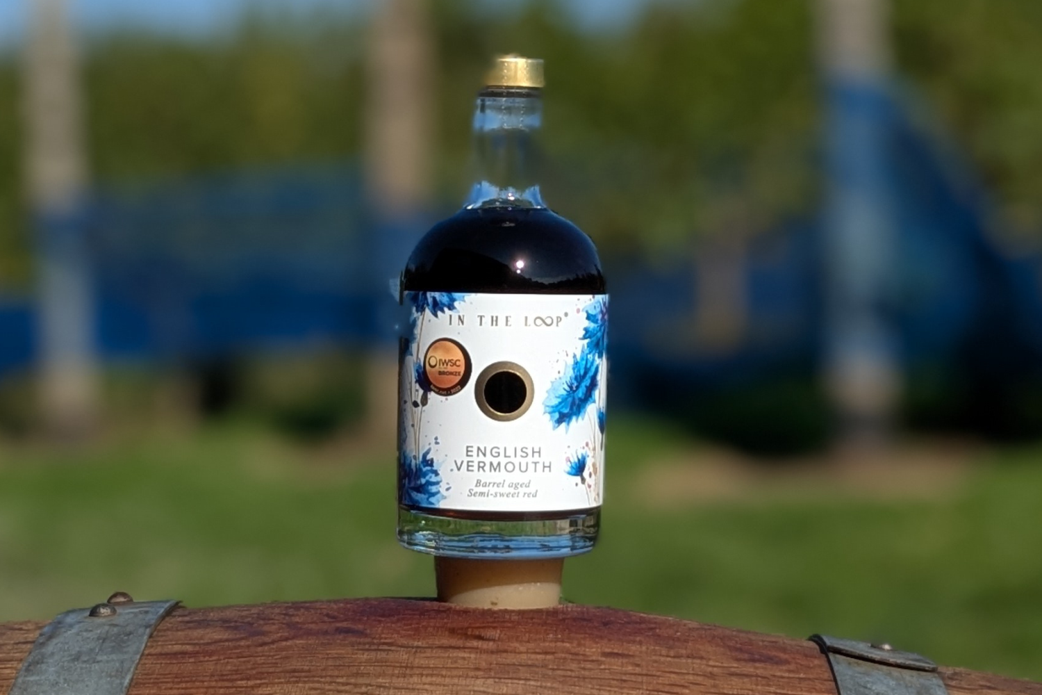 Barrel aged Semi-sweet red English Vermouth