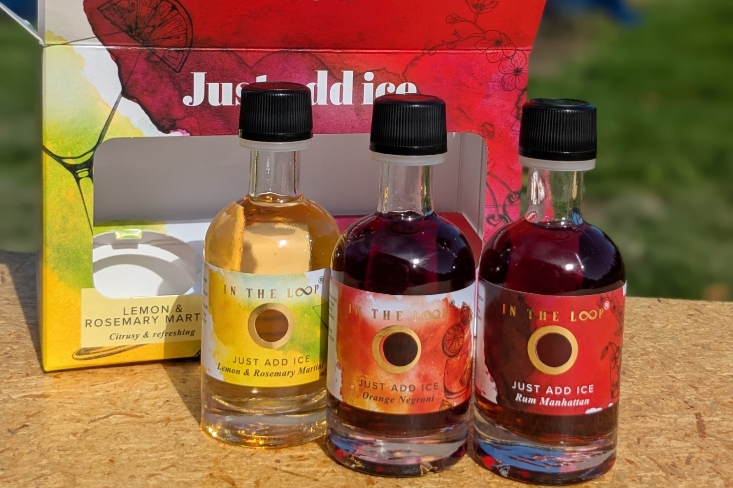 Cocktail gift pack - Just add ice
