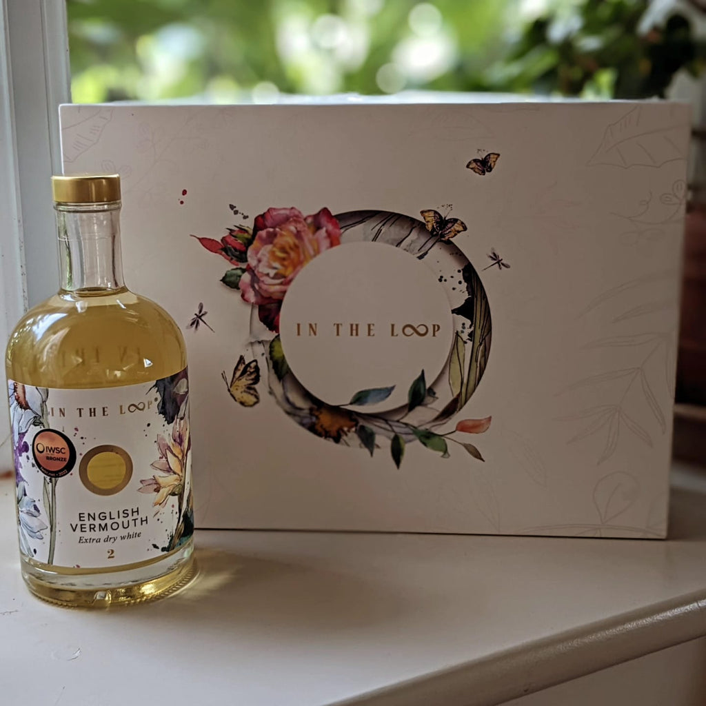 Dry white English Vermouth made with English wine and fresh