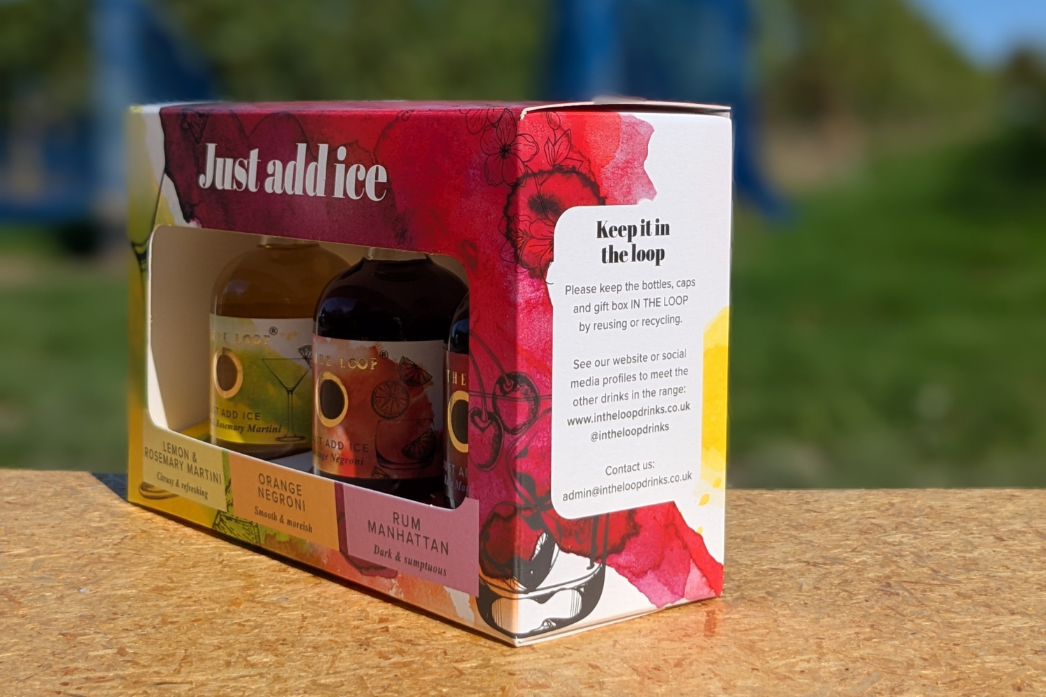 Cocktail gift pack - Just add ice