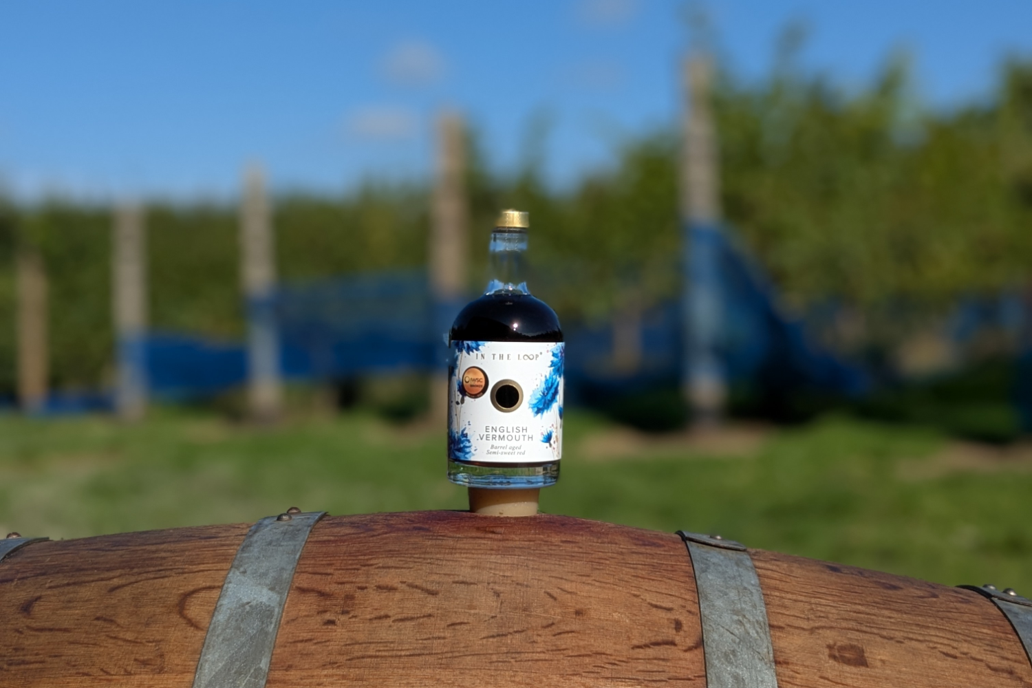 Barrel aged Semi-sweet red English Vermouth