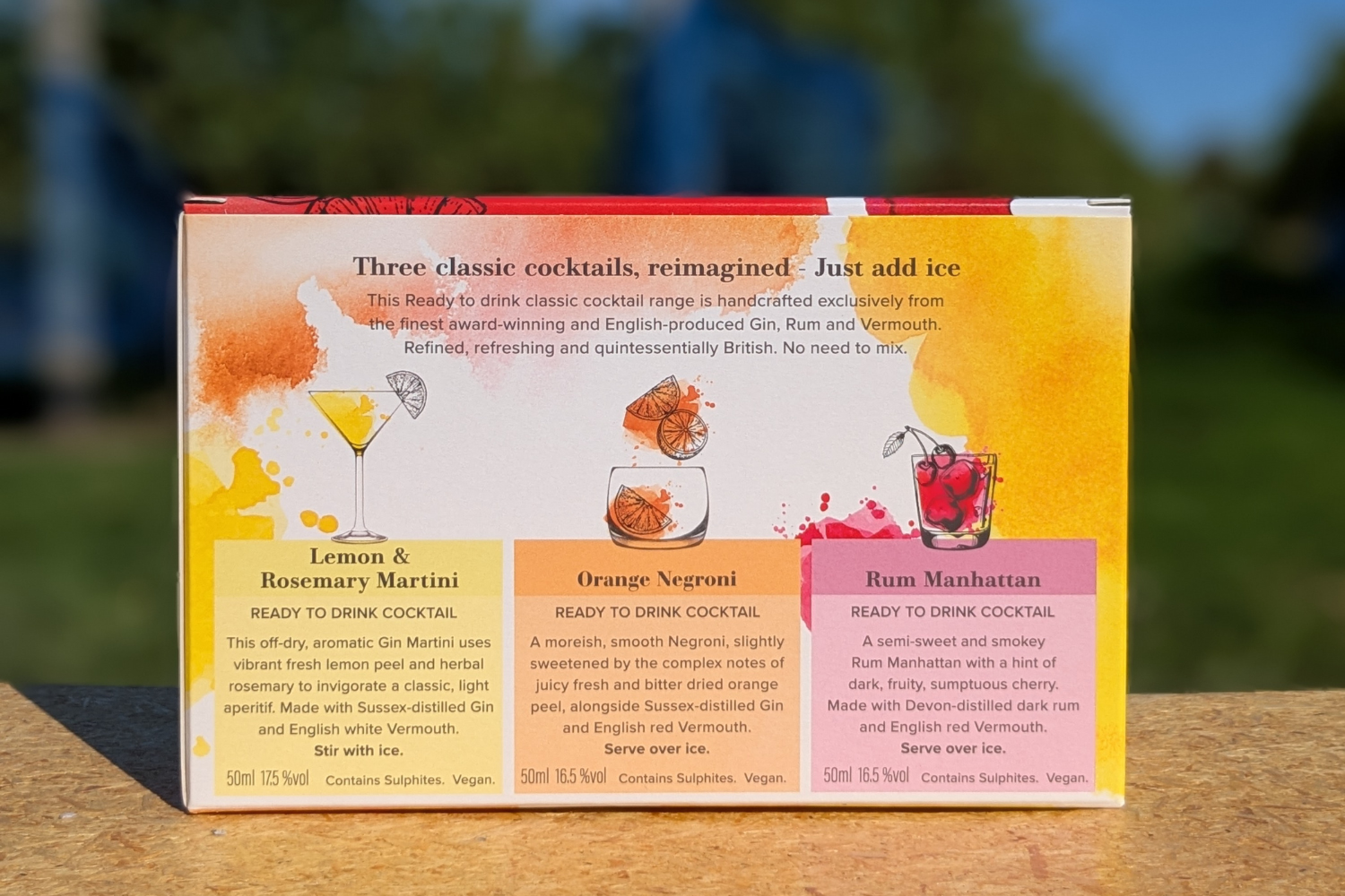 Cocktail gift pack - Just add ice